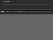 Tablet Screenshot of erogle.org